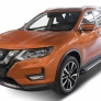 Пороги алюминиевые Bmw-Style Nissan X-Trail (2015-2023)