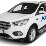 Пороги алюминиевые Bmw-Style Ford Kuga (2016-2019)