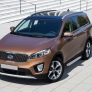 Пороги алюминиевые Bmw-Style Kia Sorento Prime (2015-2019)