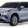 Пороги алюминиевые Bmw-Style для Toyota Highlander (2020-2025)