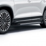 Пороги алюминиевые Bmw-Style для Jetour X90 Plus (2023-2026)