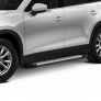 Пороги алюминиевые Bmw-Style для Mazda CX-9 (2017-2025)