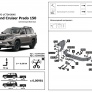 Фаркоп Rival для Toyota Land Cruiser Prado Black Onyx (2020-2024)