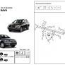 Фаркоп BERG для Toyota RAV4 кроме Long (2005-2013)