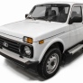 Пороги алюминиевые Silver для Lada Нива Legend (2021-2025)