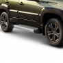 Пороги алюминиевые Silver для Lada Нива Travel (2020-2026)
