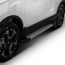 Пороги алюминиевые Silver Honda CR-V (2017-2023)