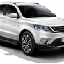Пороги алюминиевые Black Geely Emgrand X7 (2019-2023)