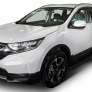 Пороги алюминиевые Black Honda CR-V (2017-2023)
