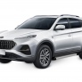 Пороги алюминиевые Silver для JAC S7 (2020-2022)