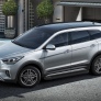 Пороги алюминиевые Black new Hyundai Grand Santa Fe (2012-2018)