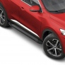 Пороги алюминиевые Black Haval F7x (2019-2021)
