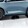 Пороги алюминиевые Black для Changan UNI-K (2022-2026)
