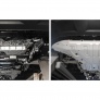 Комплект защит (алюминий) Rival Volkswagen Touareg (2018-2024)