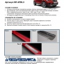 Накладки на пороги Rival Renault Arkana (2019-2024)