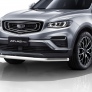 Защита переднего бампера 57мм Rival для Geely Atlas Pro (2021-2023)