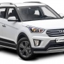 Защита переднего бампера d57+d42 Hyundai Creta (2016-2021)