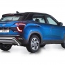 Защита заднего бампера скоба 57мм Rival для Hyundai Creta (2021-2026)
