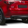 Защита заднего бампера d42 уголки Mazda CX-5 (2017-2025)