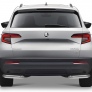 Защита заднего бампера 57мм Rival для Skoda Karoq (2020-2025)