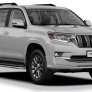 Защита штатного порога d42 Toyota Land Cruiser Prado (2009-2024)