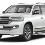 Защита штатного порога d42 Lexus LX (2014-2015)