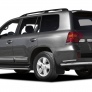 Защита заднего бампера d76+d42 уголки Toyota Land Cruiser 200 (2012-2015)