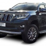 Защита переднего бампера d76 Toyota Land Cruiser Prado 150 (2017-2021)