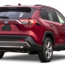 Защита заднего бампера d57 Toyota Rav 4 (2019-2025)