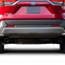 Защита заднего бампера уголки d57+42 Toyota Rav 4 (2019-2025)