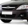 Защита переднего бампера d42 Lada Largus (2012-2021)