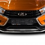 Защита переднего бампера 42мм Rival для Lada Vesta Cross универсал (2017-2024)