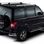 Защита заднего бампера d76+d42 уголки Uaz Patriot (2014-2021)