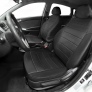 Чехлы на сиденья Rival из экокожи Hyundai Solaris хэтчбек (2010-2017)