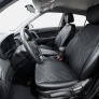 Чехлы на сиденья Rival из экокожи Ромб Hyundai Creta (2016-2021)