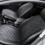 Чехлы на сиденья Rival из экокожи Ромб KIa Cerato (2018-2025)