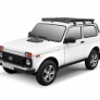 Багажник на крышу алюминиевый Rival для Lada Нива Legend (2021-2025)