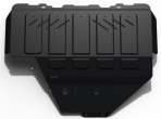 Защита картера Big (сталь) Автоброня для Subaru  XV (2012-2017)