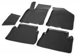 Полиуретановые коврики в салон Rival Daewoo Gentra (2013-2015)