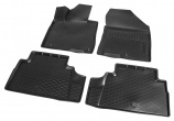 Коврики в салон полимерные Rival Hyundai Santa Fe 7 мест (2018-2024)