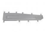 Защита тормозных магистралей (алюминий) Rival для Jetour X90 Plus (2023-2026)