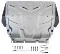 Защита картера и КПП (алюминий) Rival Ford Focus (2015-2019)