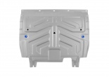 Защита картера и КПП (алюминий) Rival Geely Coolray (2019-2025)