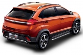 Пороги алюминиевые Premium Chery  Tiggo 2 (2017-2020)