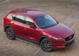 Пороги алюминиевые Premium Mazda CX-5 (2017-2026)