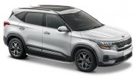 Пороги алюминиевые Premium Kia Soul (2019-2024)