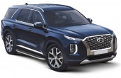 Пороги алюминиевые Premium Hyundai Palisade (2021-2025)