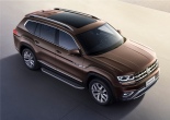 Пороги алюминиевые Premium Volkswagen Teramont (2018-2023)