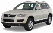 Пороги алюминиевые Premium для Volkswagen Touareg без пневмо подвески (2002-2010)