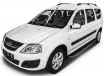 Пороги алюминиевые Premium Lada Largus Cross (2014-2021)